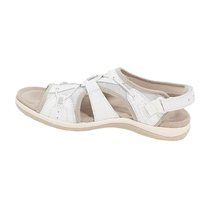 Women's Orthopedic Arch-Support Open-Toe Comfort Sandals - White