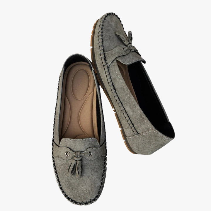 Women's Suede Tassel Slip-On Flat Loafers