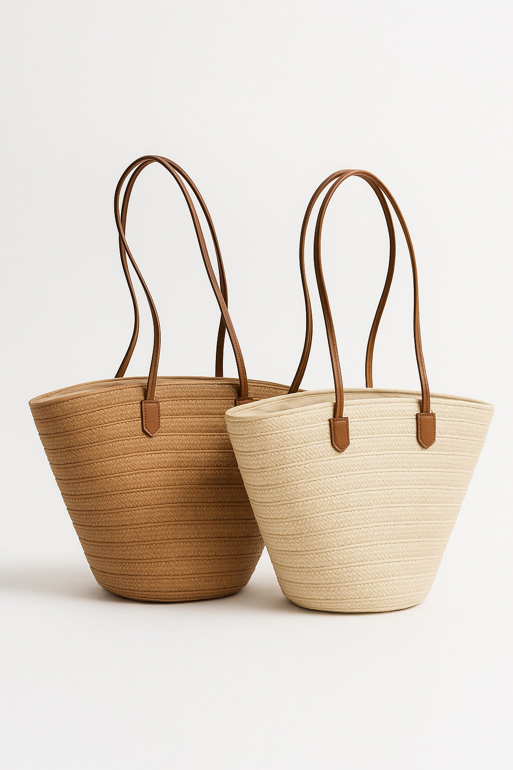 Women’s Structured Straw Tote