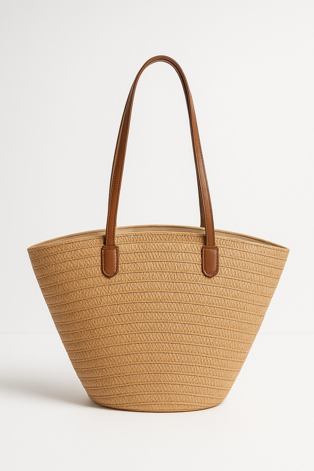Women’s Structured Straw Tote