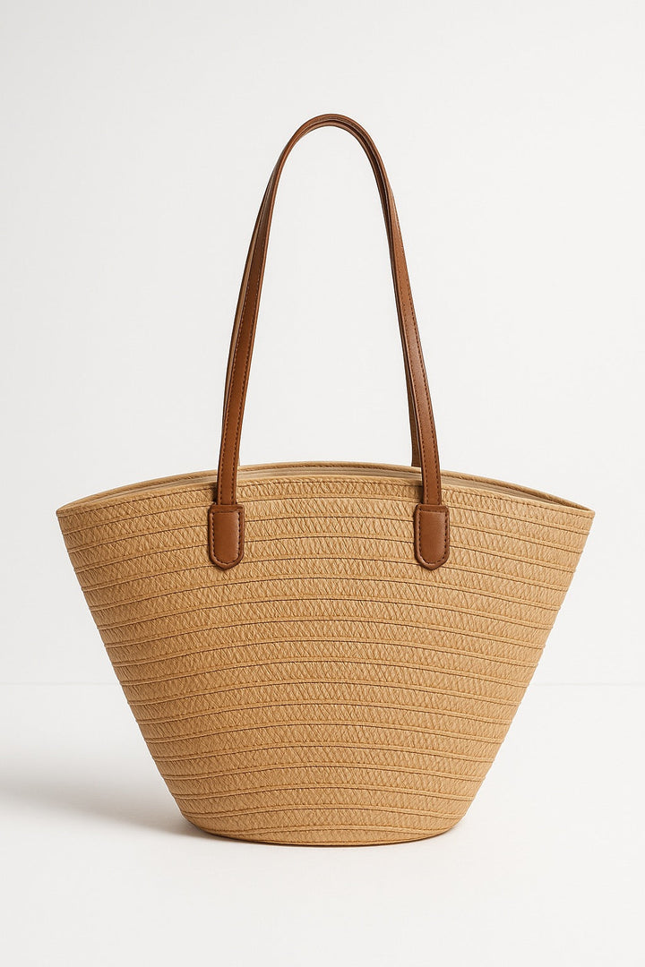 Women’s Structured Straw Tote