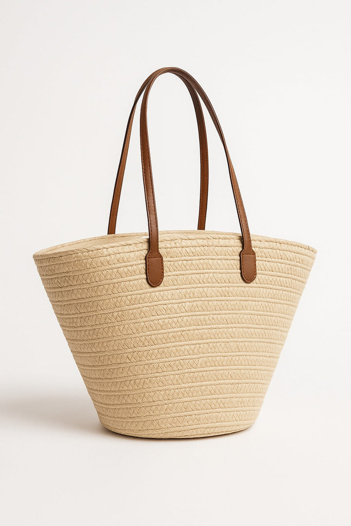 Women’s Structured Straw Tote