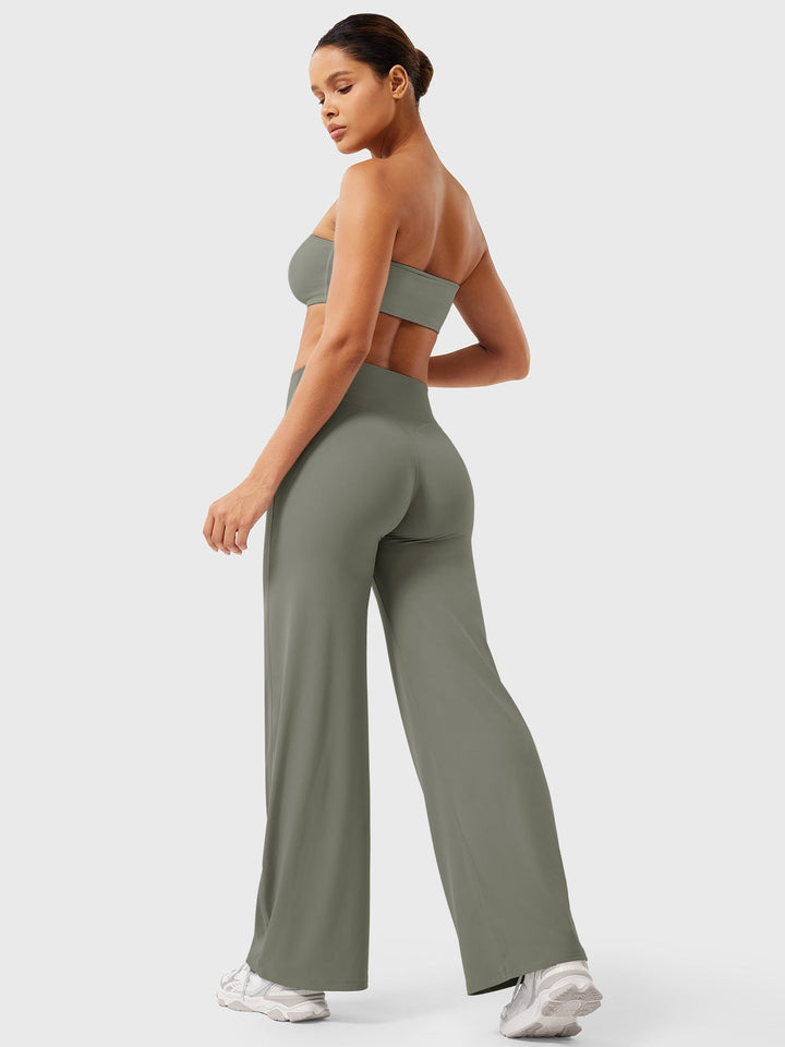 Women's Ruby High-Waist Summer Flared Pants